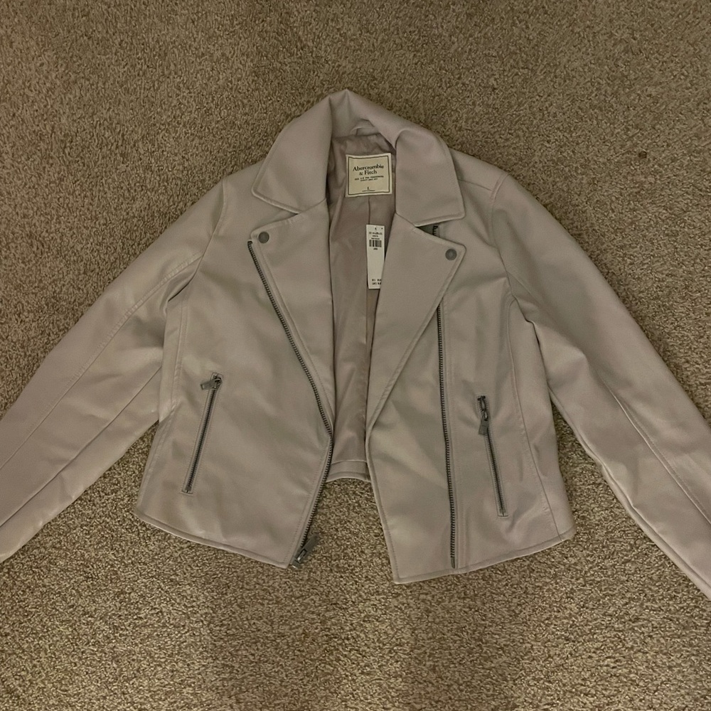 Abercrombie leather Jacket
